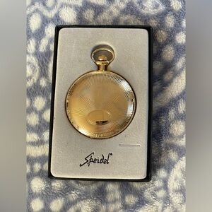 Speidel Radiant Gold Pocket Watch